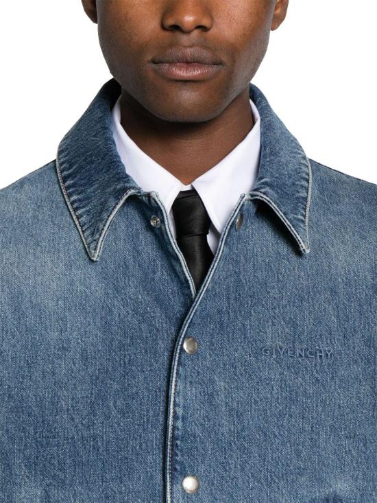  지방시 아우터 BM01795Y99415 BLUE - GIVENCHY