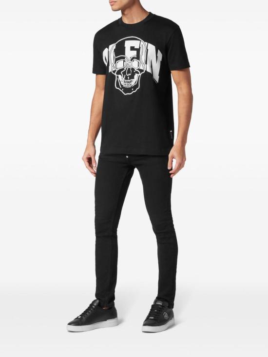  필립 플레인 반팔 티셔츠 MTK7446PJY002N02 Black - PHILIPP PLEIN