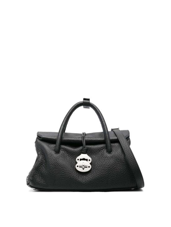25FW 자넬라토 토트백 0687501120000SZ0001 Black