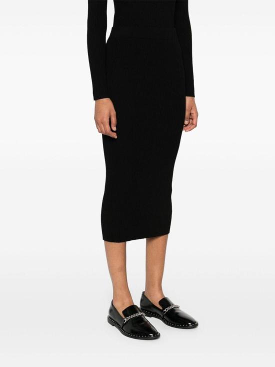  파로쉬 미디 스커트 ROMYD560603013 Black - PAROSH