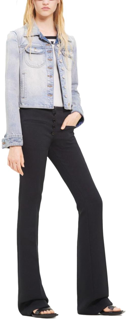  쿠레쥬 코트 124DBL154DE00167011 BLUE - COURREGES