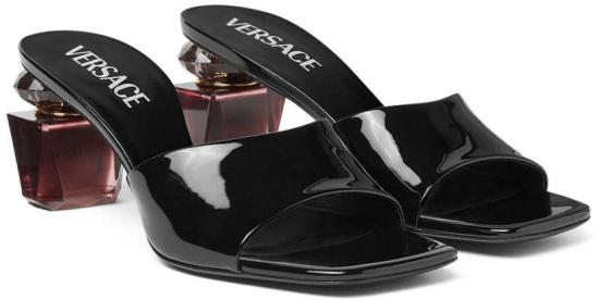 25SS 베르사체 힐/펌프스 1019840D2VE1B00V BLACK - VERSACE