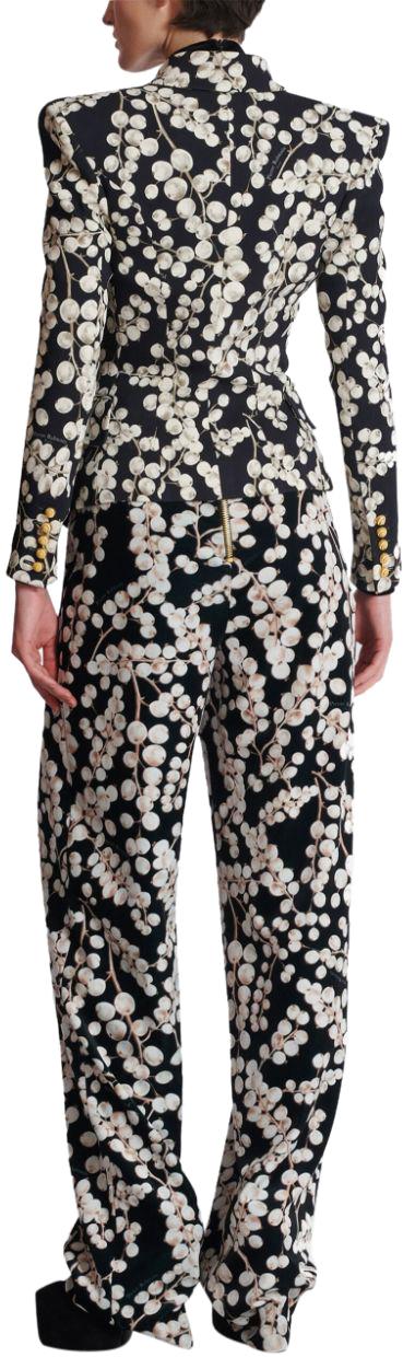  발망 코트 DF0SI507VG82EAB BLACK - BALMAIN