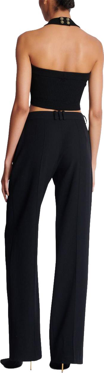 발망 팬츠 EF0PO160WC09OPA BLACK - BALMAIN