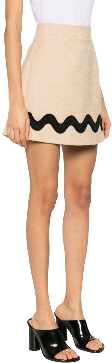  파투 미디 스커트 SK0550177113B BEIGE - PATOU