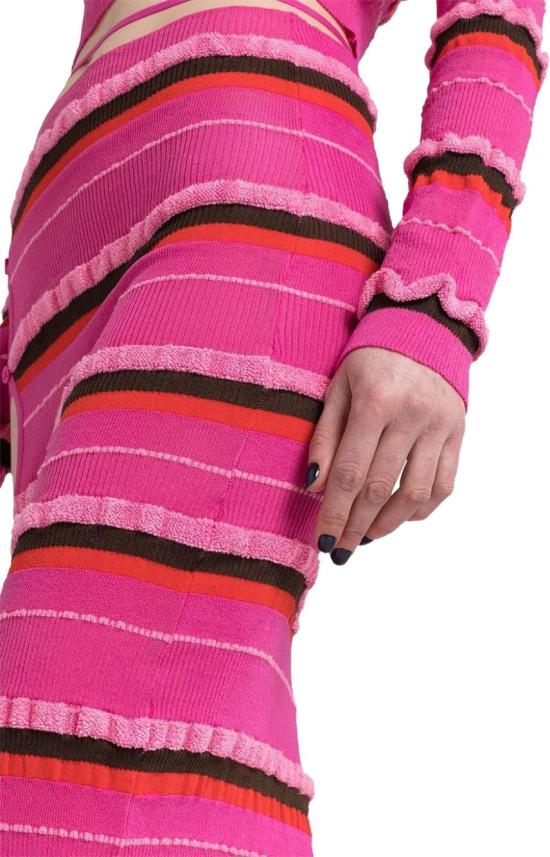  자크뮈스 롱 스커트 231KN1292282450 PINK - JACQUEMUS