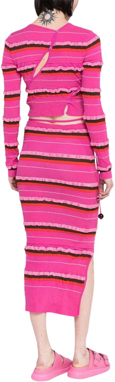  자크뮈스 롱 스커트 231KN1292282450 PINK - JACQUEMUS