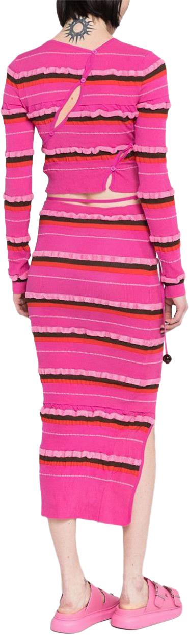  자크뮈스 롱 스커트 231KN1292282450 PINK - JACQUEMUS