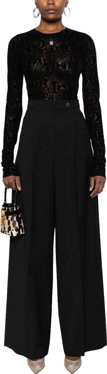  지방시 팬츠 BW515715UG001 BLACK - GIVENCHY