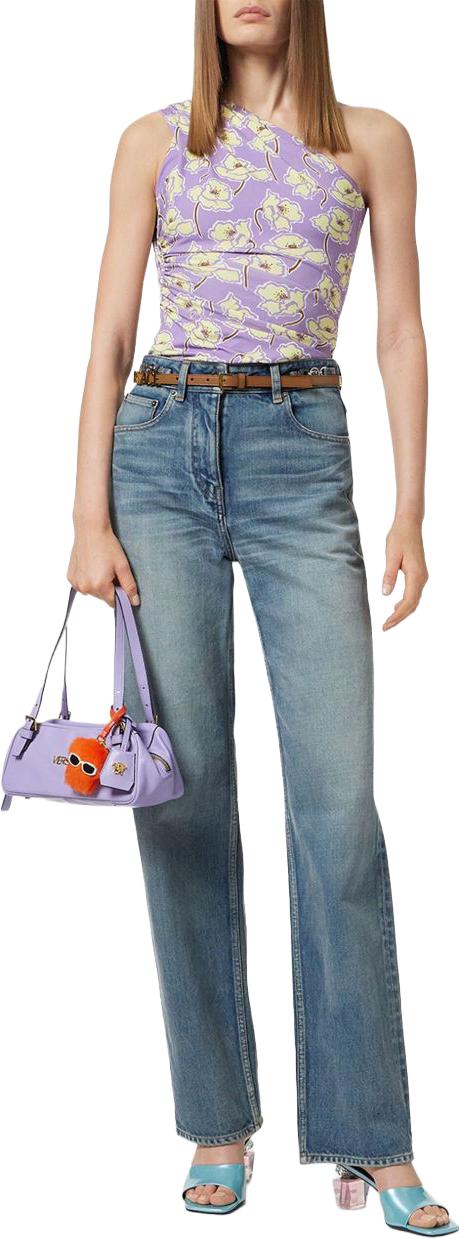 25SS 베르사체 민소매 티셔츠 10198151A139185L500 PURPLE - VERSACE