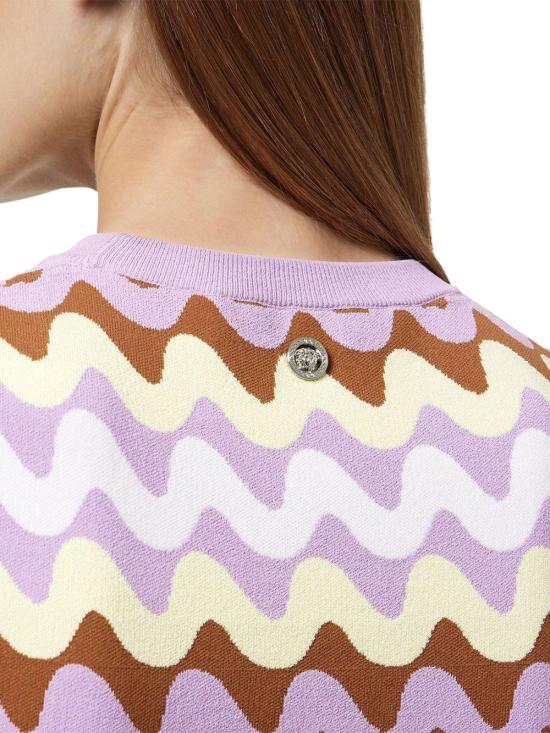 25SS 베르사체 스웨터 10194421A140346L380 PURPLE - VERSACE