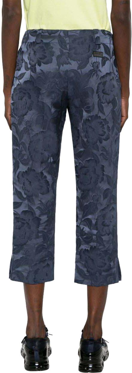 25SS 겐조 스트레이트 팬츠 FF52PA0939JG67 BLUE - KENZO