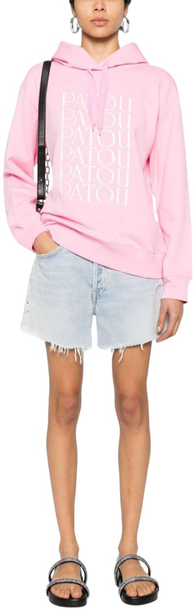  파투 후드 티셔츠 JE0939995455P PINK - PATOU