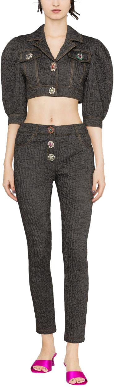  모스키노 코트 J052354211555 BLACK - MOSCHINO