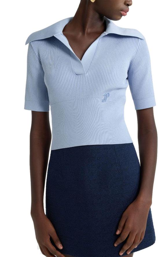 25SS 파투 폴로 티셔츠 KN2488071639B BLUE - PATOU