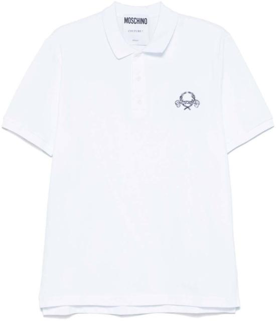 25SS 모스키노 폴로 티셔츠 A160302421001 WHITE