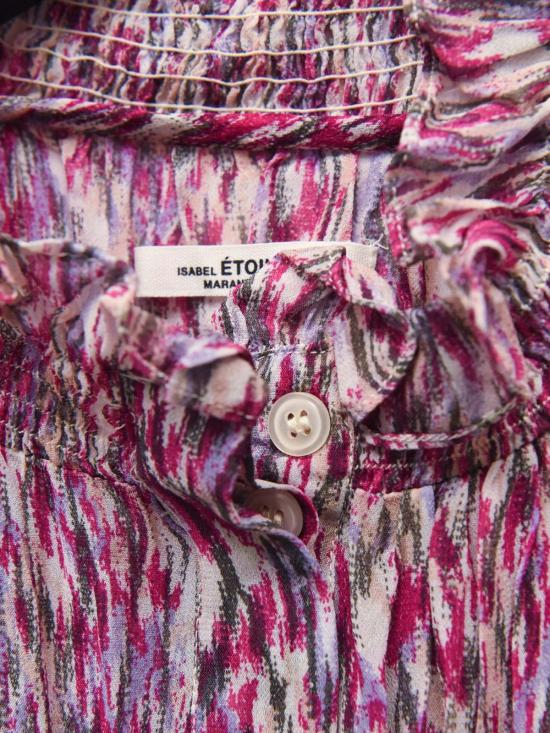  이자벨마랑에뚜왈 롱 원피스 Isabel Marant Etoile Daloa 롱 드레스 라즈베리 - ISABEL MARANT ETOILE