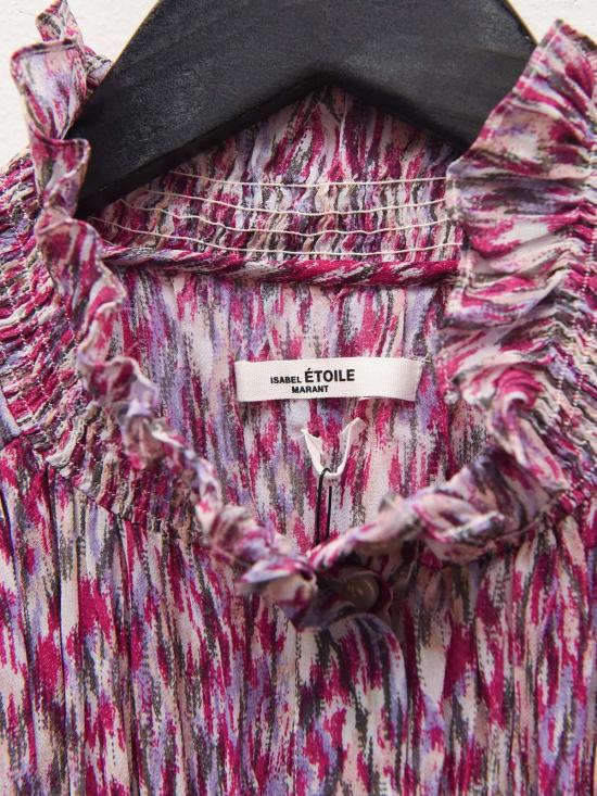  이자벨마랑에뚜왈 롱 원피스 Isabel Marant Etoile Daloa 롱 드레스 라즈베리 - ISABEL MARANT ETOILE