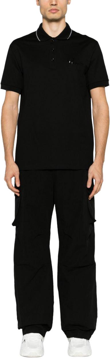 24FW 베르사체 폴로 티셔츠 10139101A098391B000 BLACK - VERSACE