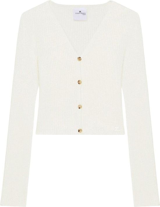  쿠레쥬 가디건 125MGI030FI00490001 WHITE