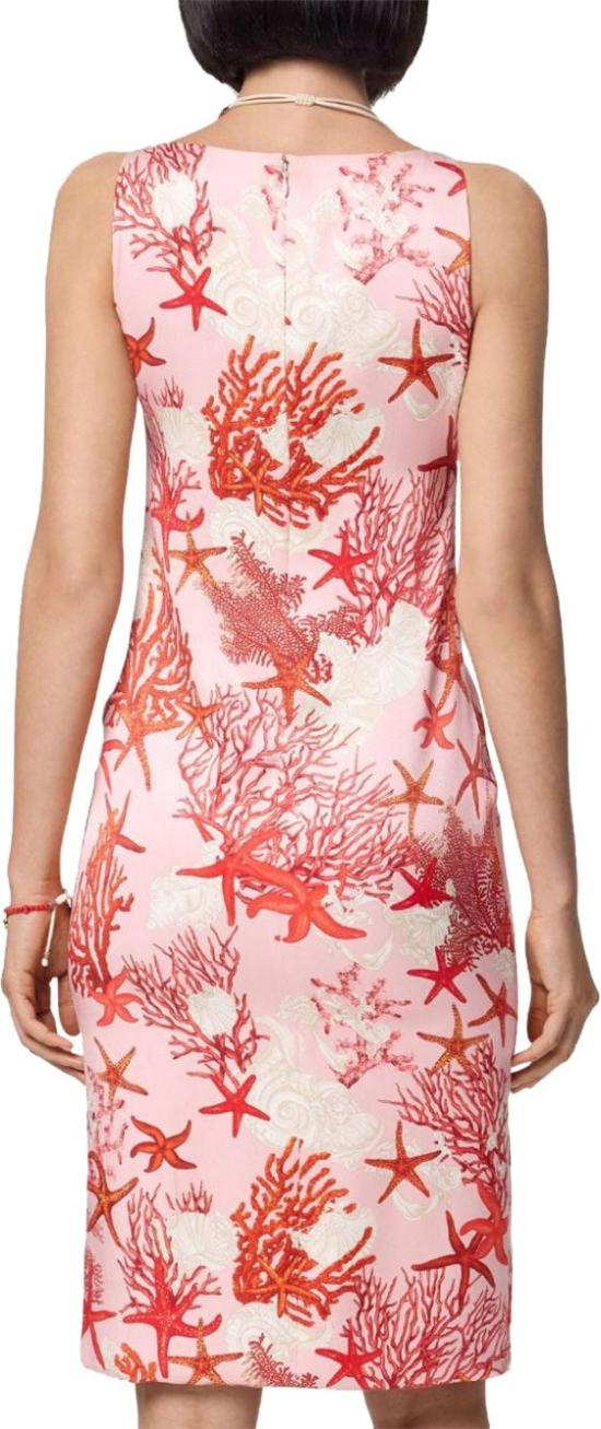 24FW 베르사체 미디 원피스 10164081A117245PB50 PINK - VERSACE