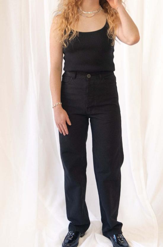  제시 캄 스트레이트 팬츠 제시 캠 캘리 슬림 팬츠 - JESSE KAMM