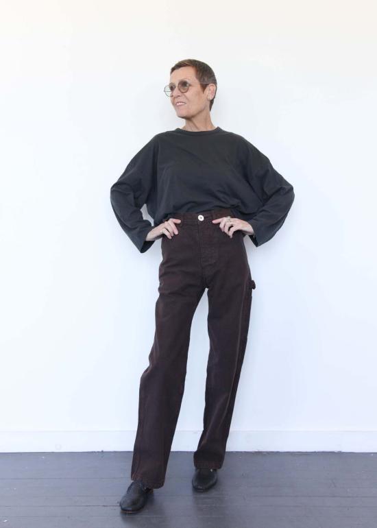  제시 캄 스트레이트 팬츠 핸디팬츠 레이즌