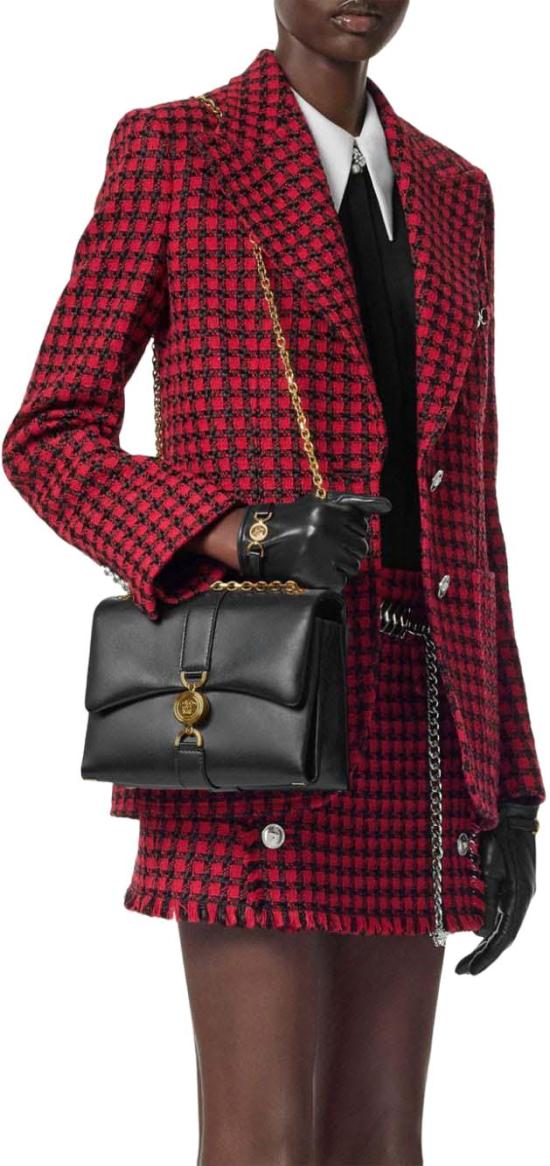 24FW 베르사체 숄더백 10159641A117821B00V BLACK - VERSACE