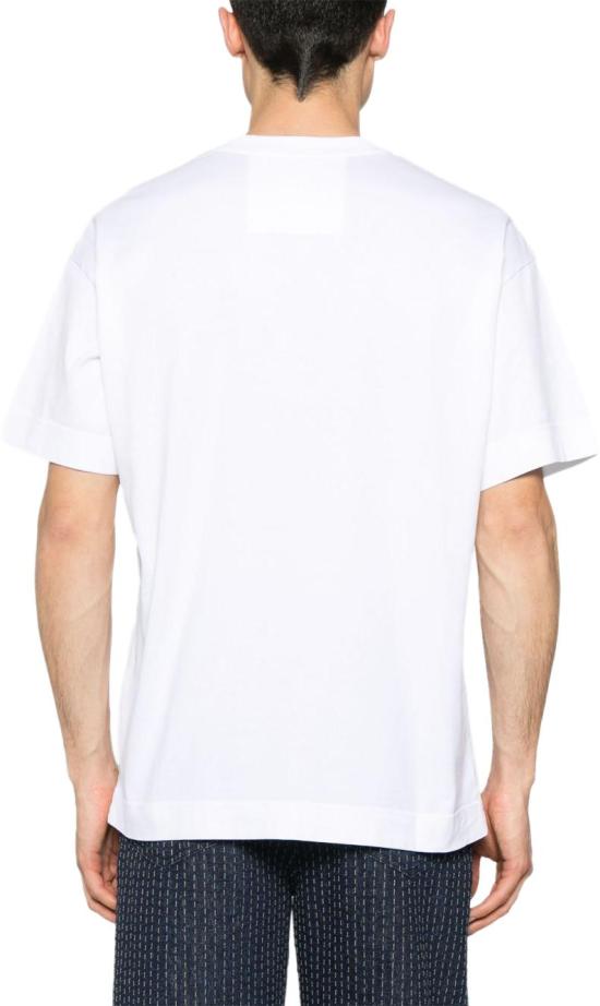  지방시 반팔 티셔츠 BM71MG3YQA100 WHITE - GIVENCHY