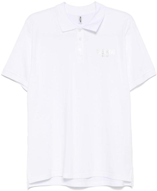 24FW 모스키노 폴로 티셔츠 A160293110001 WHITE