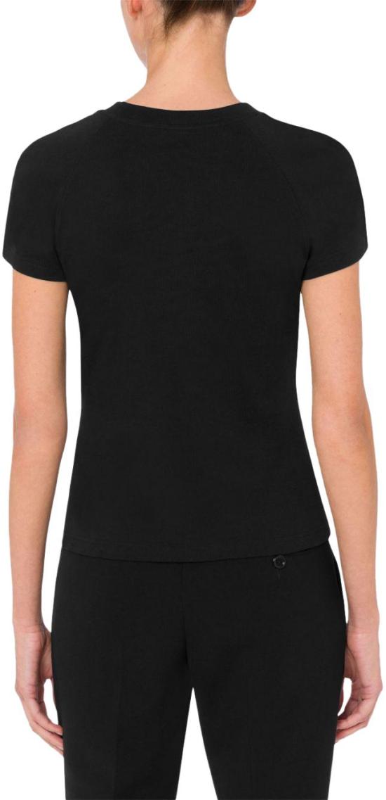  모스키노 반팔 티셔츠 A071155441555 BLACK - MOSCHINO