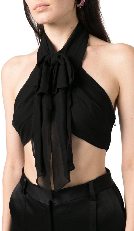  모스키노 민소매 티셔츠 A080654380555 BLACK - MOSCHINO