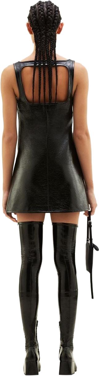  쿠레쥬 숏 원피스 PERCRO036VY00149999 BLACK - COURREGES