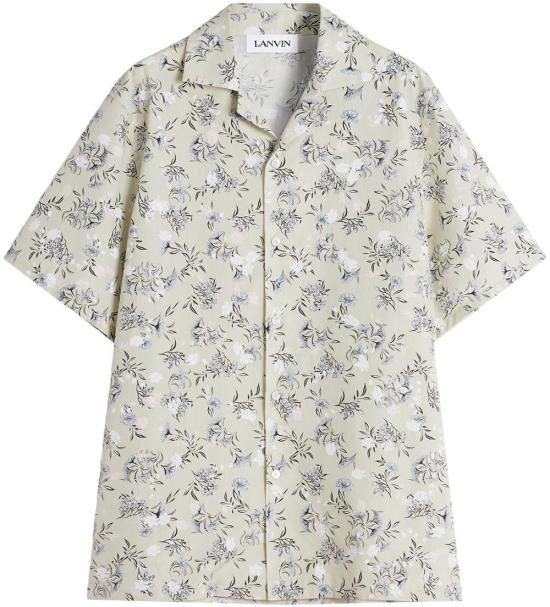 25SS 랑방 반팔 셔츠 RMSI00196107E25025 GREEN