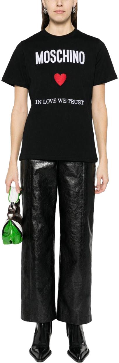  모스키노 탑 J070305412555 BLACK - MOSCHINO