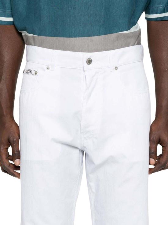 25SS 모스키노 데님 팬츠 A033602140001 WHITE - MOSCHINO