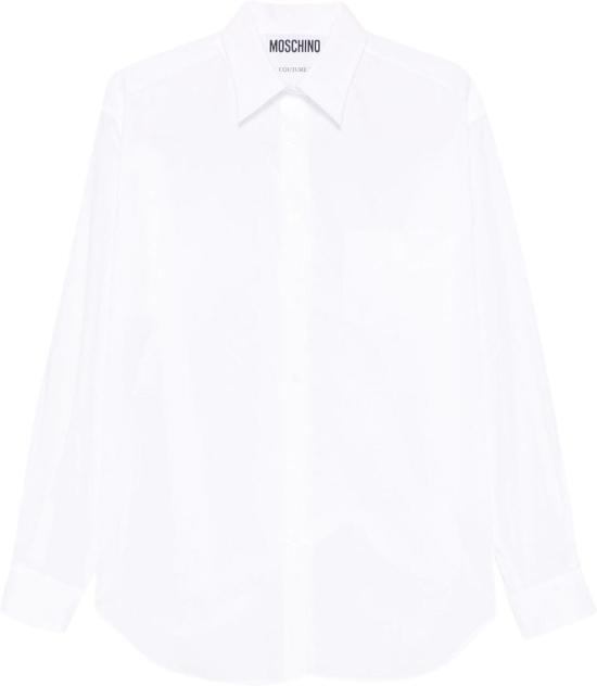 25SS 모스키노 셔츠 A020105342001 WHITE