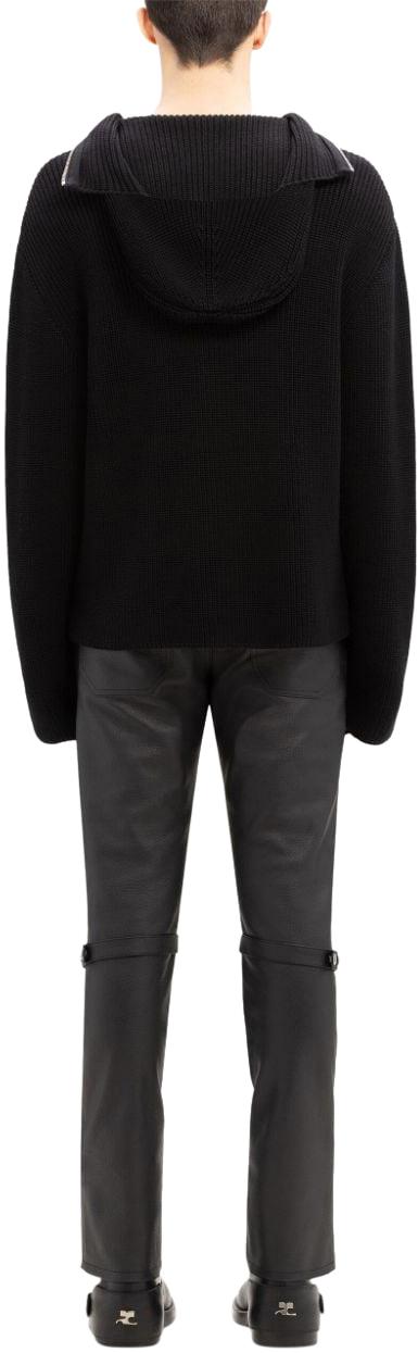  쿠레쥬 스웨터 324MPU182FI00369999 BLACK - COURREGES