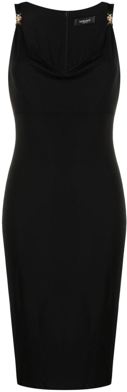  베르사체 미디 원피스 10117131A012531B000 BLACK