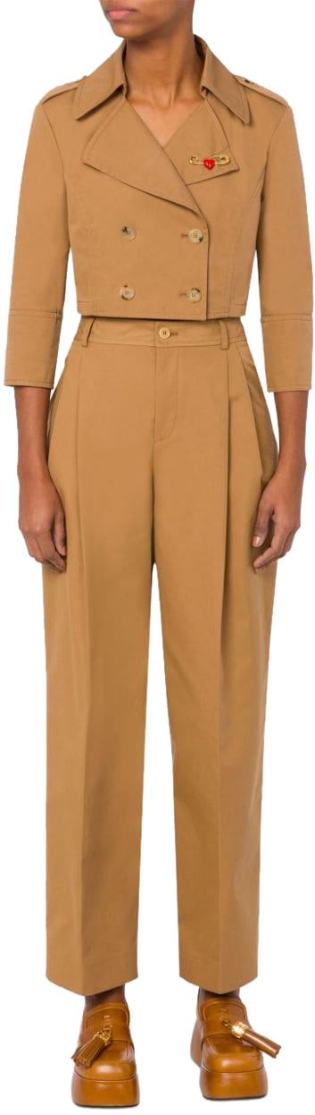  모스키노 코트 A052355210087 BROWN - MOSCHINO