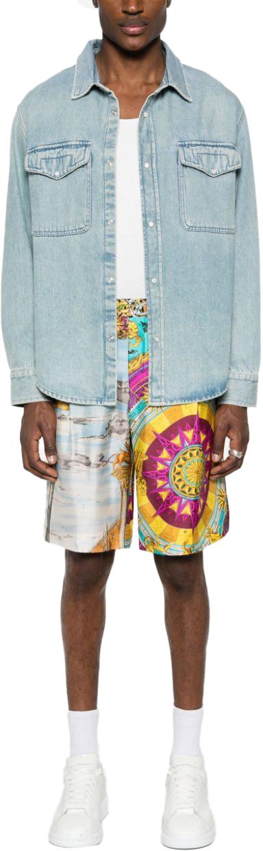  모스키노 숏팬츠 A030402511888 RED - MOSCHINO