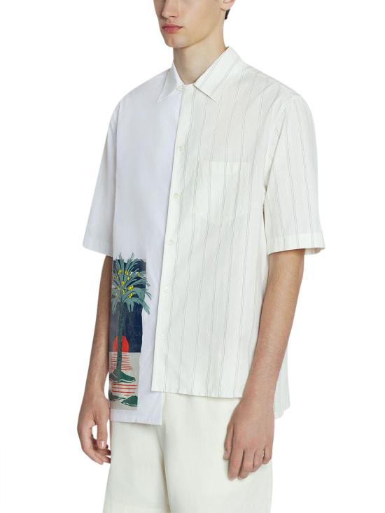 25SS 랑방 반팔 셔츠 RMSI00146001P250010 WHITE - LANVIN