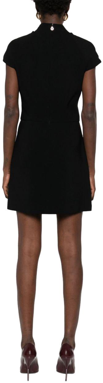 24FW 베르사체 미디 원피스 10173071A122651B000 BLACK - VERSACE