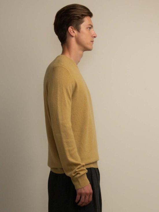  퓨어 캐시미어 엔와이씨 스웨터 퓨어캐시미어 NYC 크루넥  골든 리프 - PURECASHMERE NYC