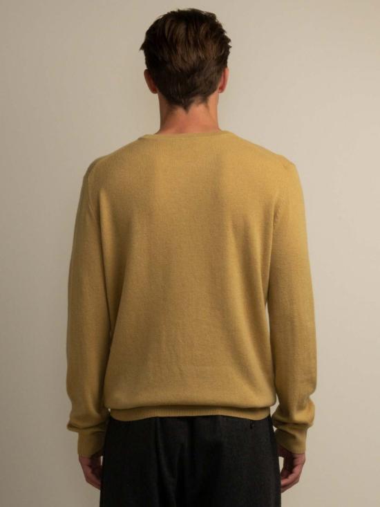  PURECASHMERE NYC 스웨터 퓨어캐시미어 NYC 크루넥  골든 리프 - OTHER BRANDS