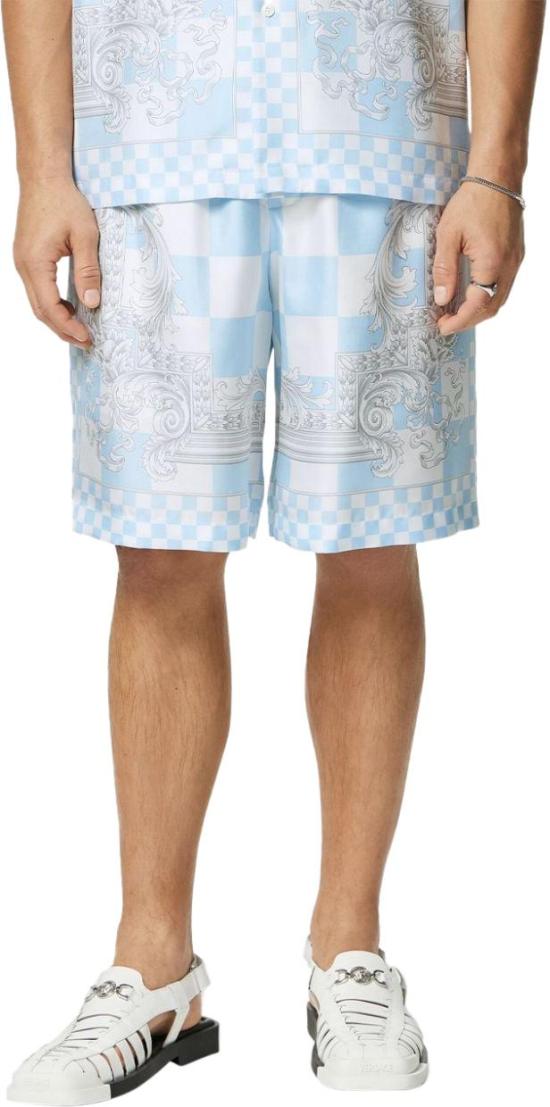 베르사체 숏팬츠 10024761A108645X500 BLUE - VERSACE
