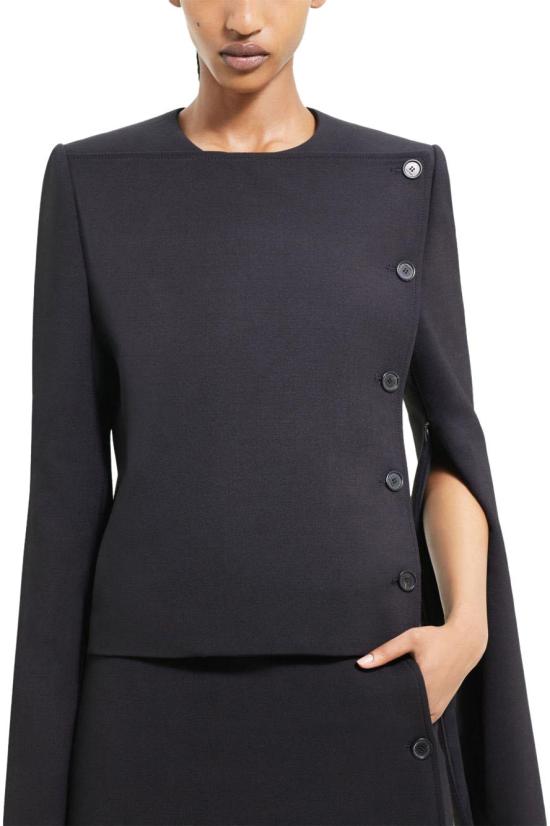 24FW 쿠레쥬 코트 424CVE102WO01139999 BLACK - COURREGES