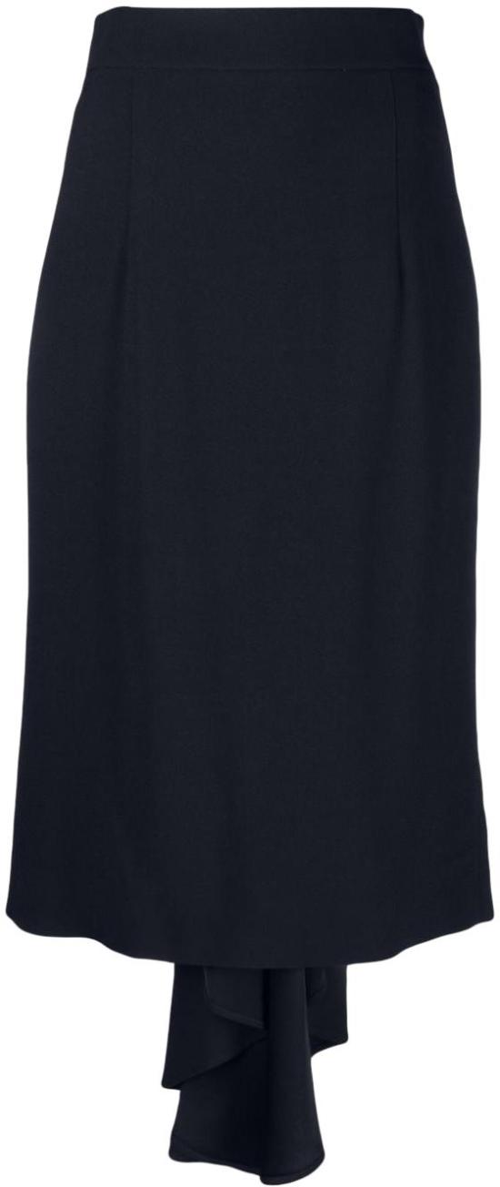  모스키노 미디 스커트 A011555338510 BLUE