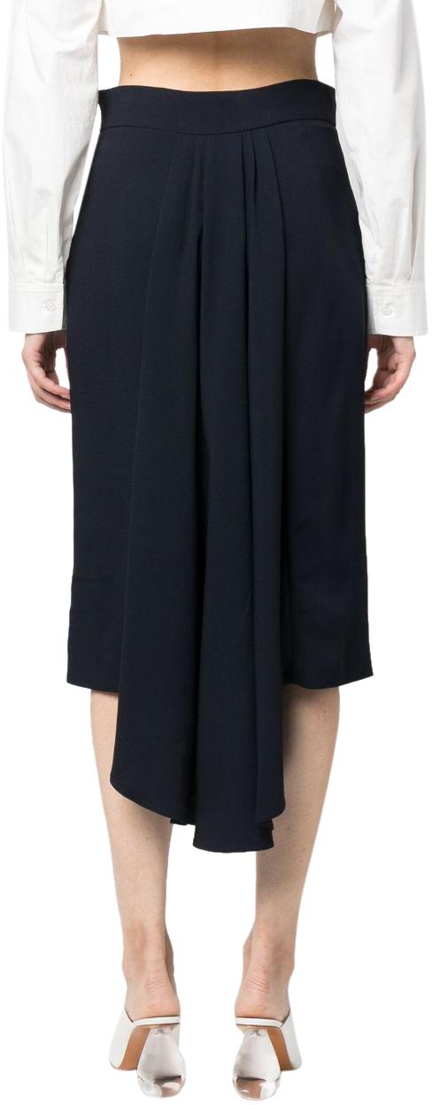  모스키노 미디 스커트 A011555338510 BLUE - MOSCHINO