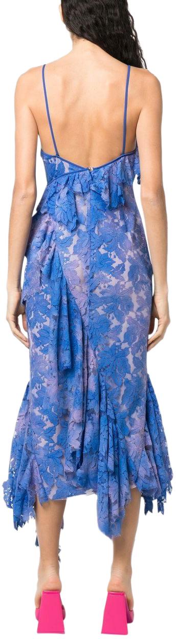  디 아티코 미디 원피스 232WCW74C067450 PURPLE - THE ATTICO